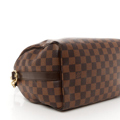 Louis Vuitton Damier Ebene Speedy Bandouliere 25 11 of 13