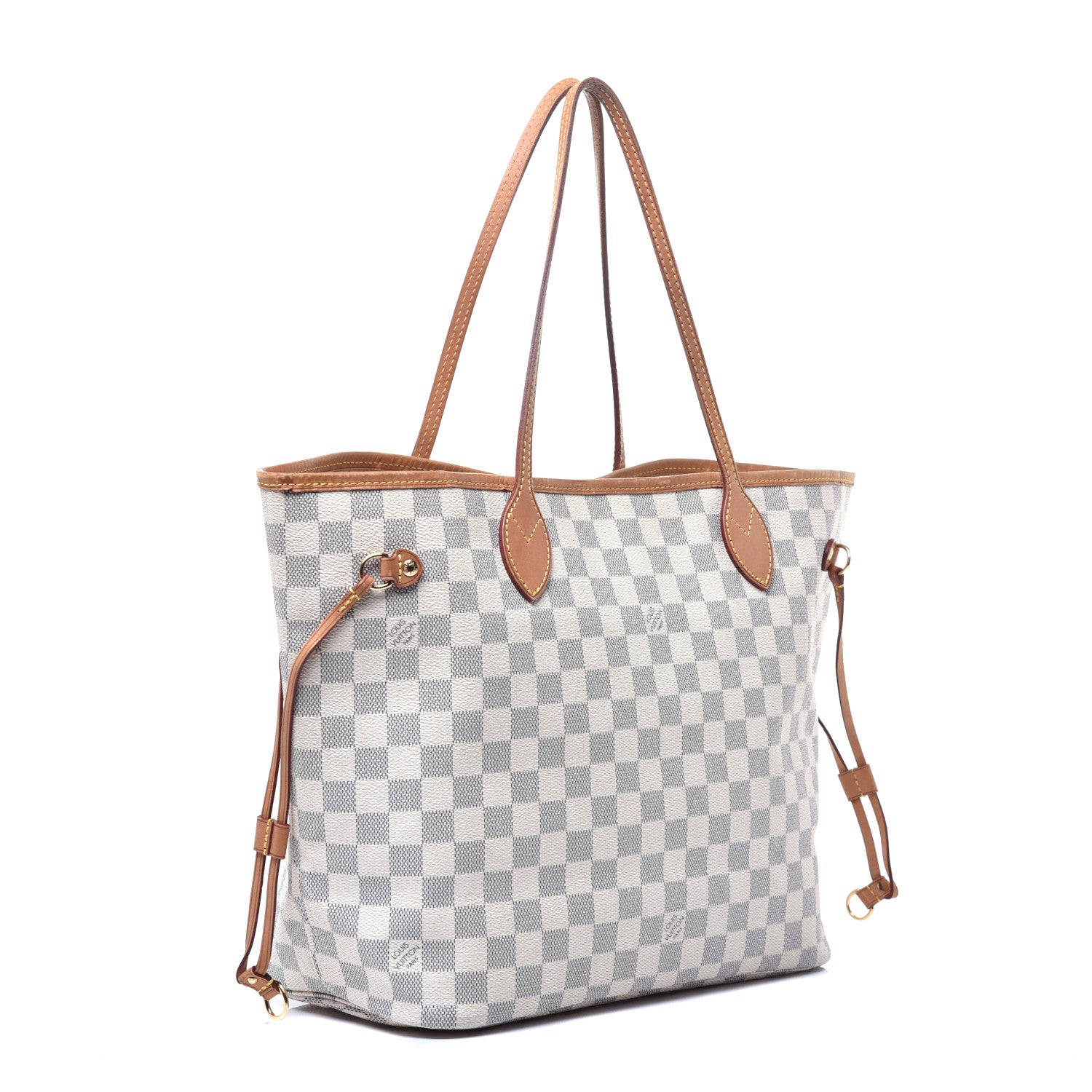 Louis Vuitton Damier Azur Neverfull MM 3 of 8