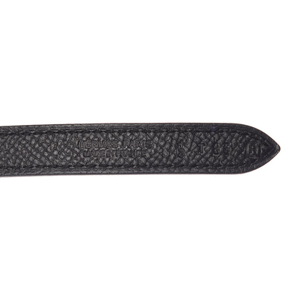 Hermes Swift Epsom 13mm Focus Belt 85 Bleu Saphir Black 4 of 7