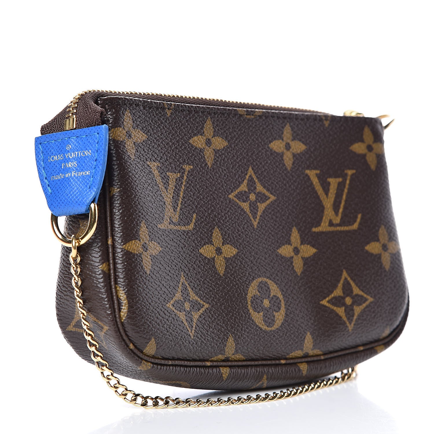 Louis Vuitton Monogram 2019 Christmas Animation Mini Venice Pochette Accessories Blue 3 of 8