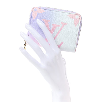 Louis Vuitton Monogram Giant Spring In The City Zippy Coin Purse Sunrise Pastel 2 of 7