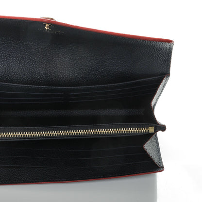 Louis Vuitton Empreinte Sarah Wallet NM Marine Rouge 5 of 6