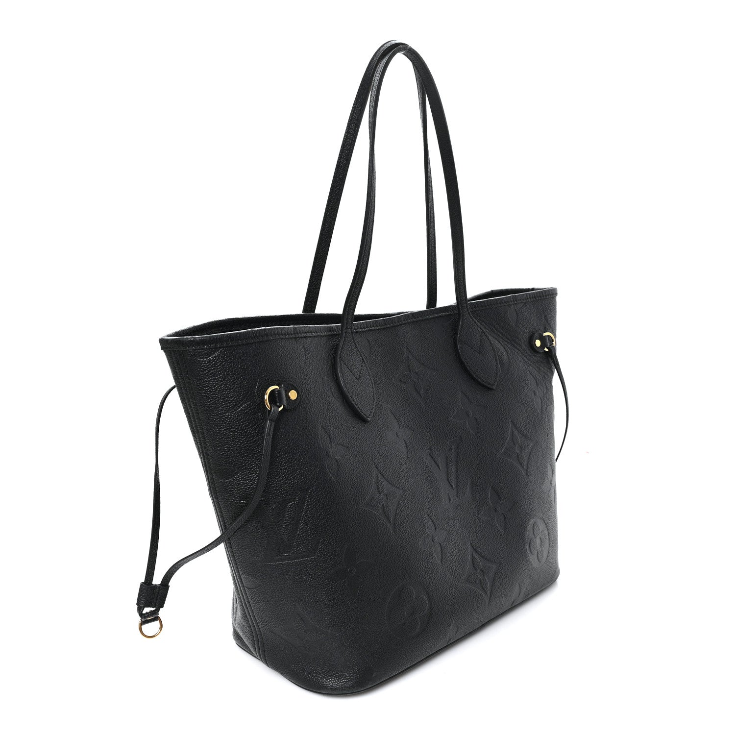 Louis Vuitton Empreinte Monogram Giant Neverfull MM Black 4 of 11