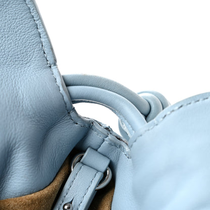 Loewe Calfskin Flamenco Mini Knot Bag Dusty Blue 11 of 14