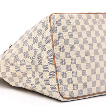 Louis Vuitton Damier Azur Saleya GM 6 of 17