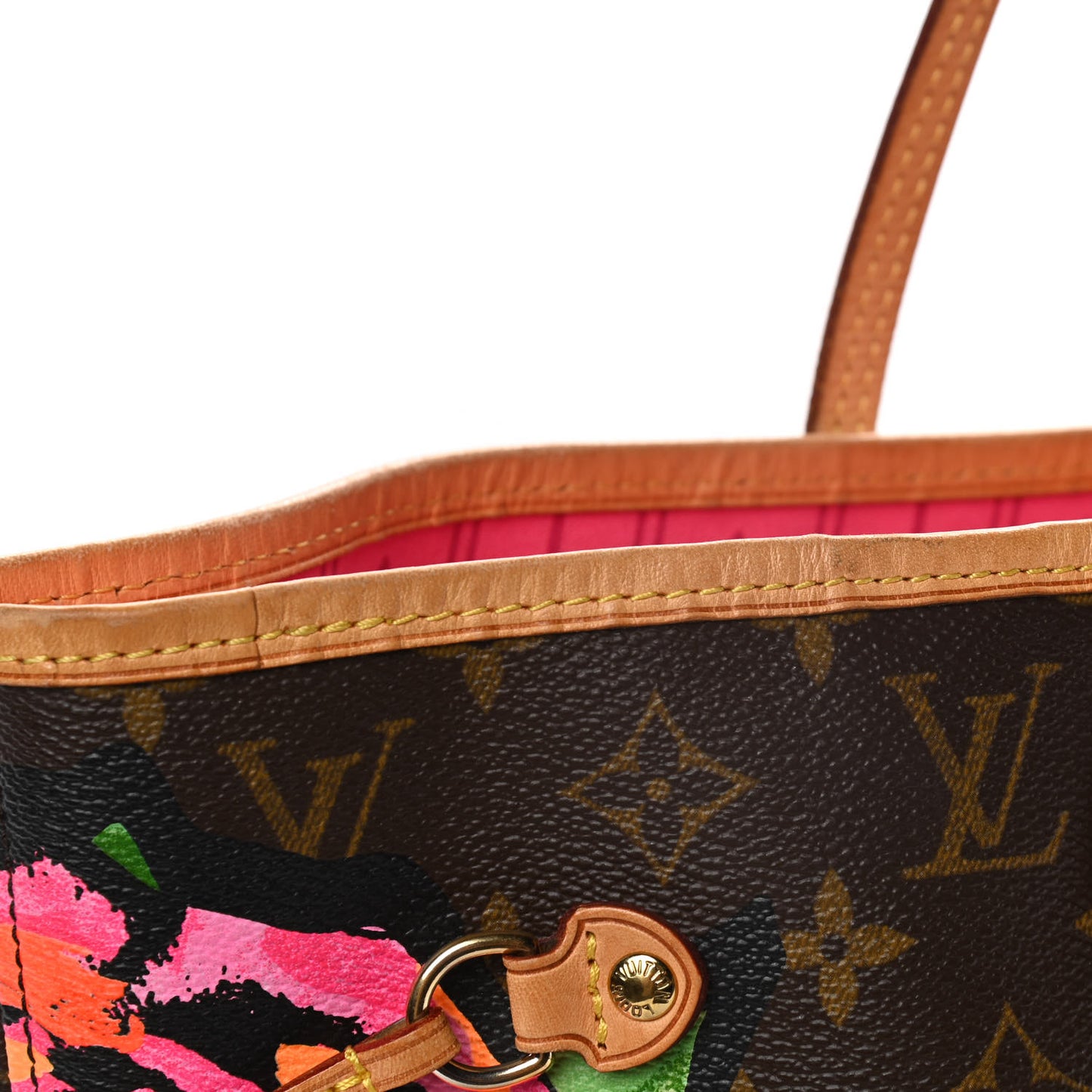 Monogram Roses Neverfull MM