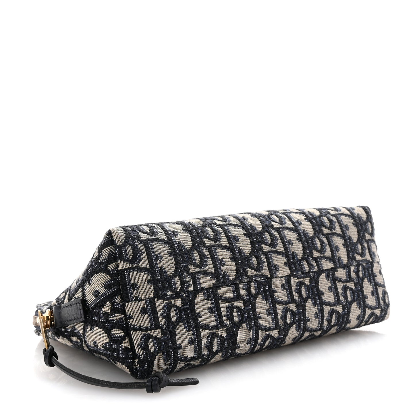Oblique Large Beauty Pouch Bleu