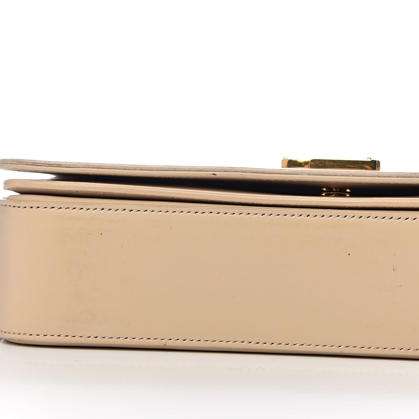 Smooth Calfskin Medium Classic Monogram Universite Bag Cream