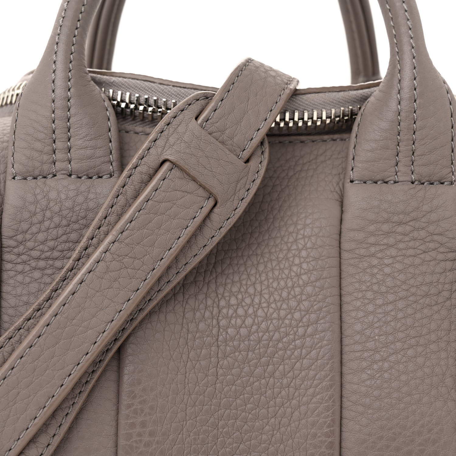 Alexander Wang ALEXANDER WANG Pebbled Lambskin Mini Rockie Mink Silver Hardware 7 of 11