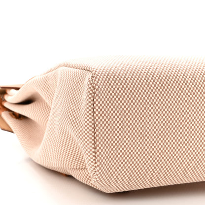 Hermes Vache Hunter Criss Viking Herbag a Dos Retourne Backpack Ecru Beige Naturel 9 of 10