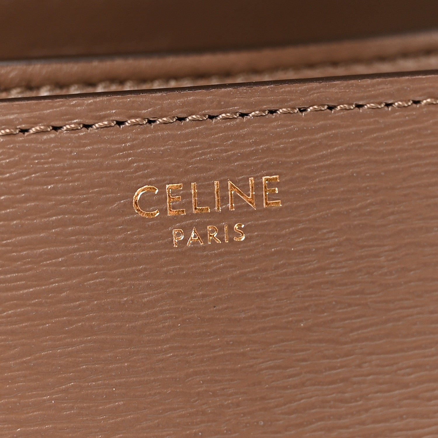 Celine Liege Calfskin Medium Classic Box Flap Bag Taupe 6 of 10