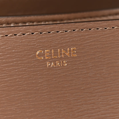 Celine Liege Calfskin Medium Classic Box Flap Bag Taupe 6 of 10