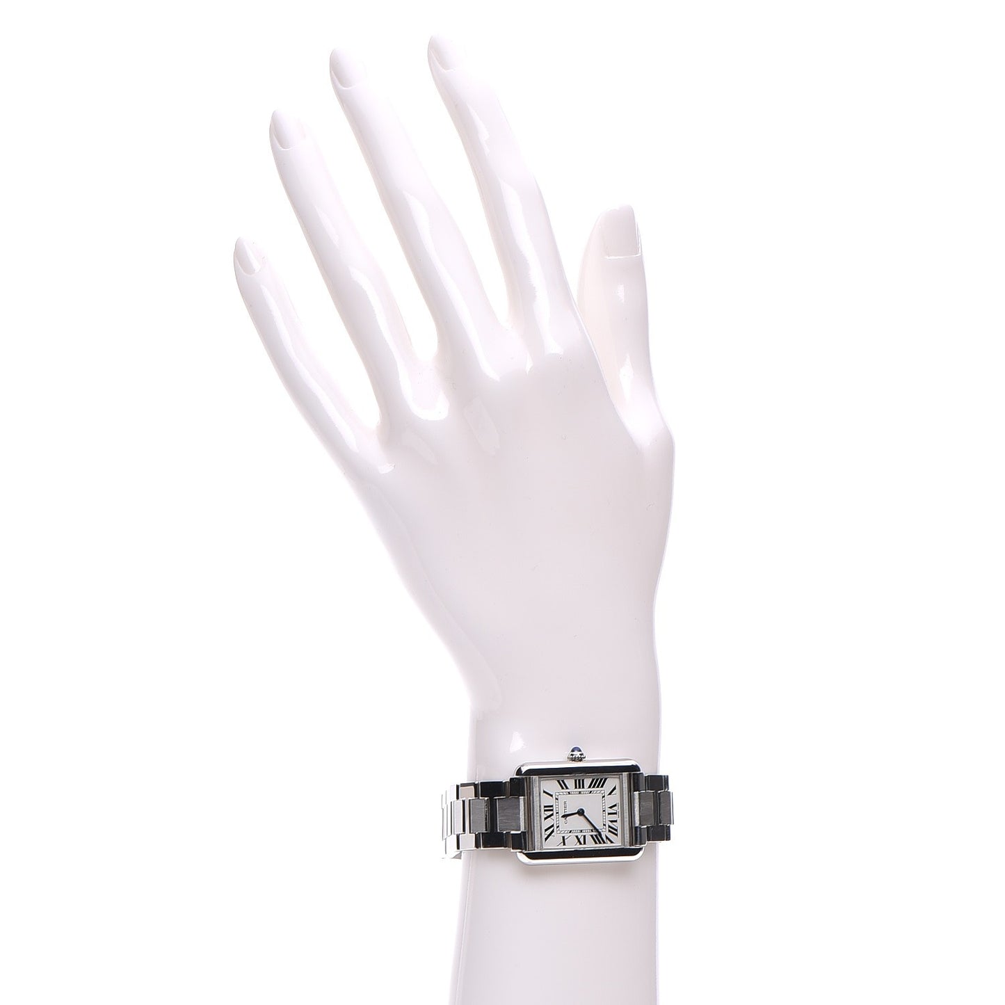 Stainless Steel 24mm Tank Solo Quartz Watch
