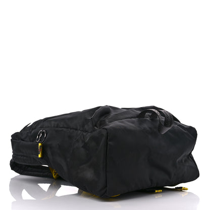 Off-White Canvas Logo Backpack Black 3 of 12