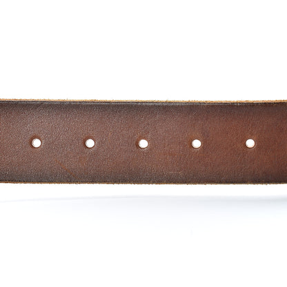 Gucci Faded Calfskin Double G 40mm Belt 80 32 Cuir 5 of 8