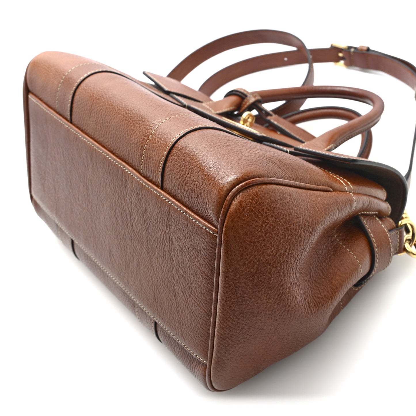 Classic Grain Small Bayswater Satchel Oak