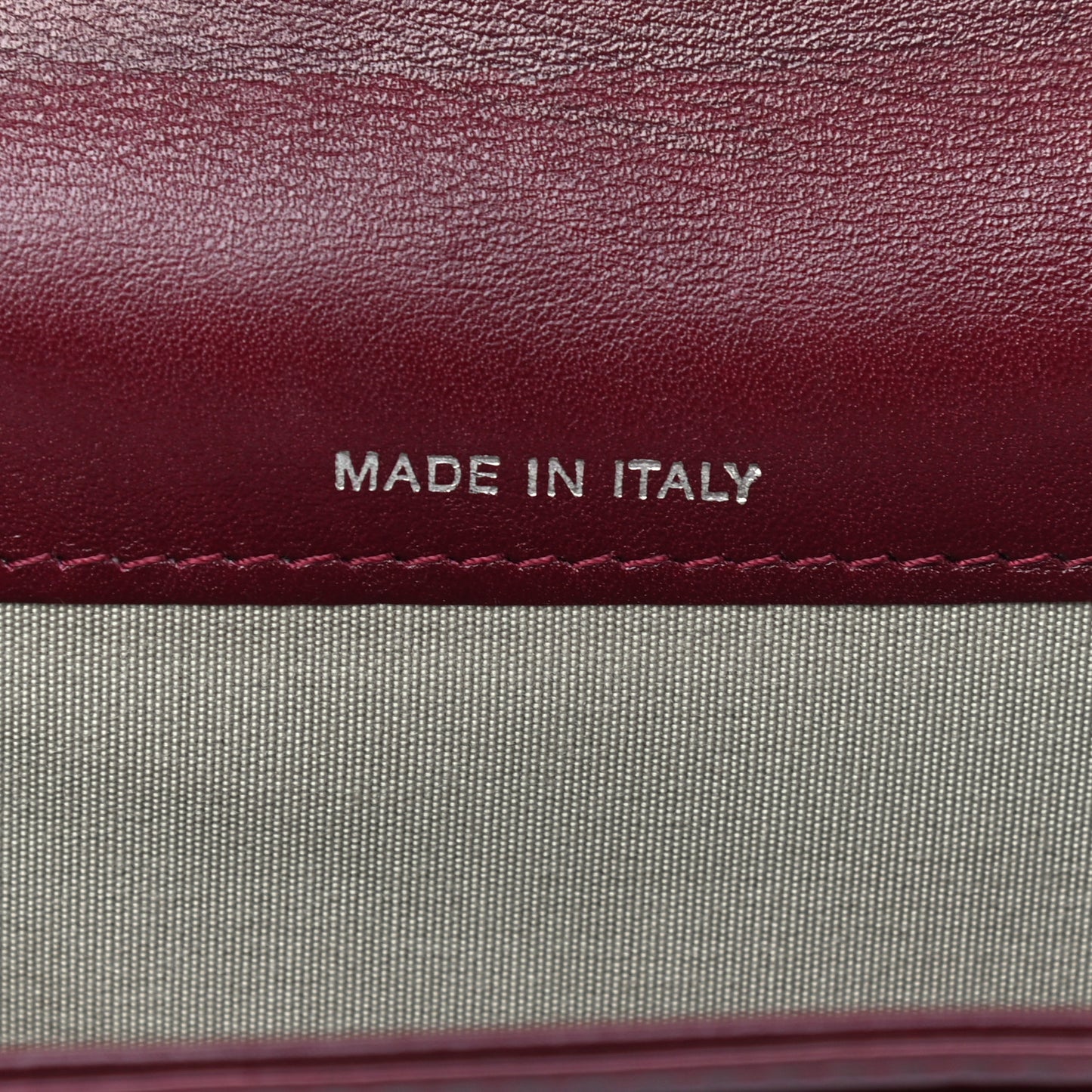 Patent Brilliant Flap Card Holder Burgundy