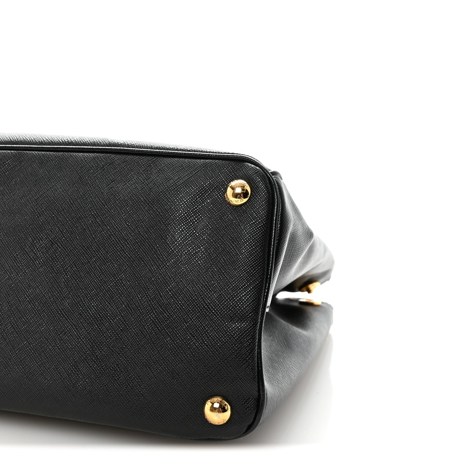 Prada Saffiano Medium Galleria Double Zip Tote Black 9 of 9