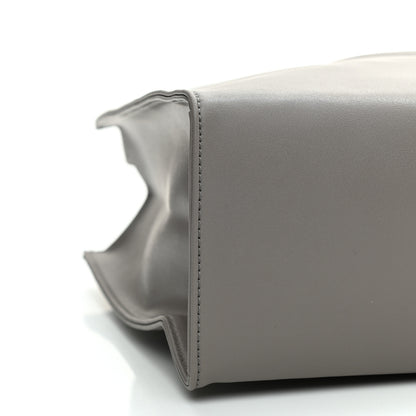 Telfar Vegan Leather Medium Shopping Bag Grey 8 of 9