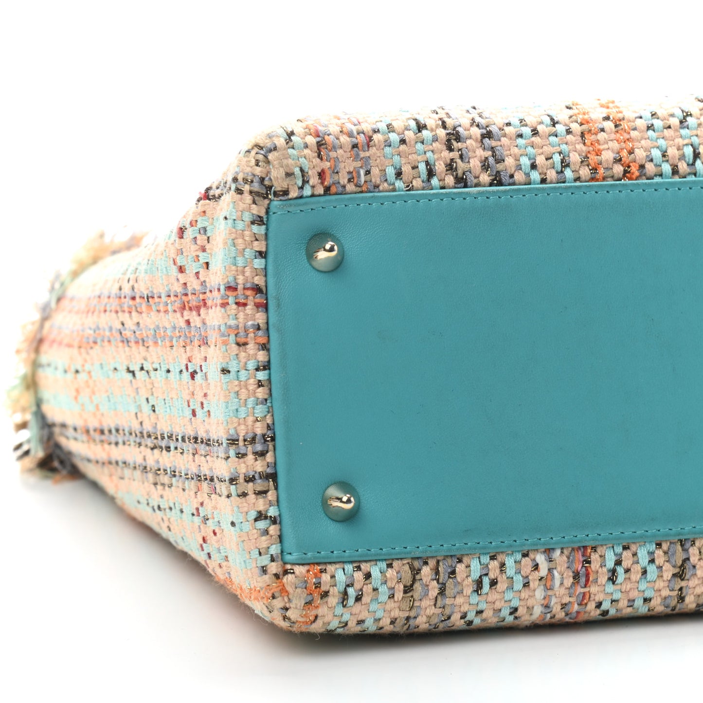 Tweed Heart Deco Medium Lady Dior Multicolor