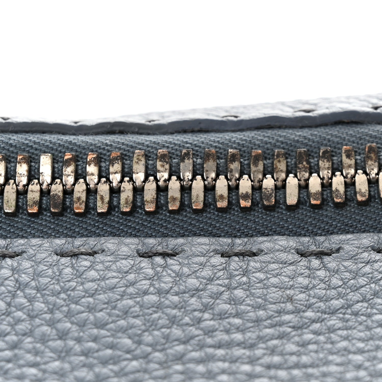 Fendi Cuoio Romano Selleria Lei Boston Tote Nube 11 of 11