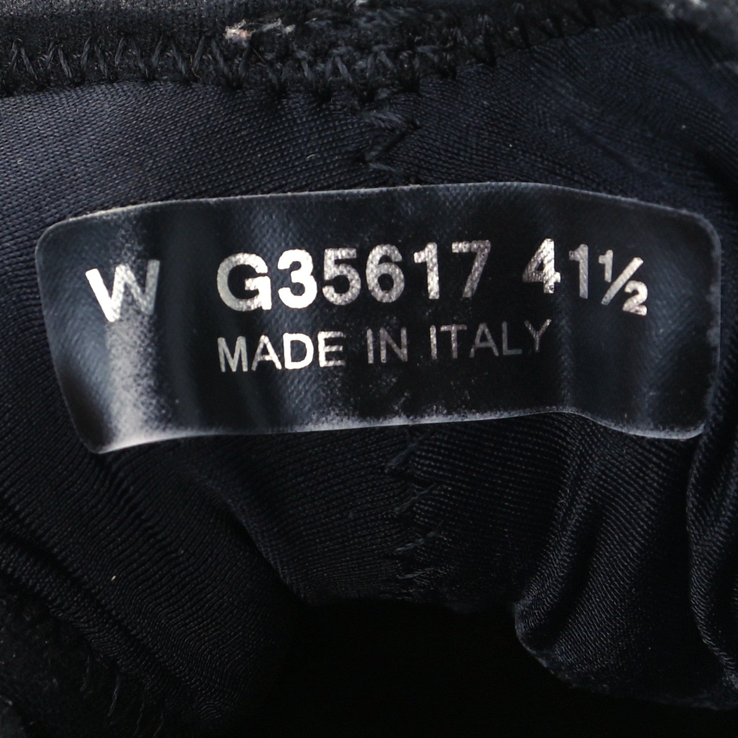 Chanel Velvet Calfskin Mixed Fibers CC Sneakers 41.5 Black 10 of 11