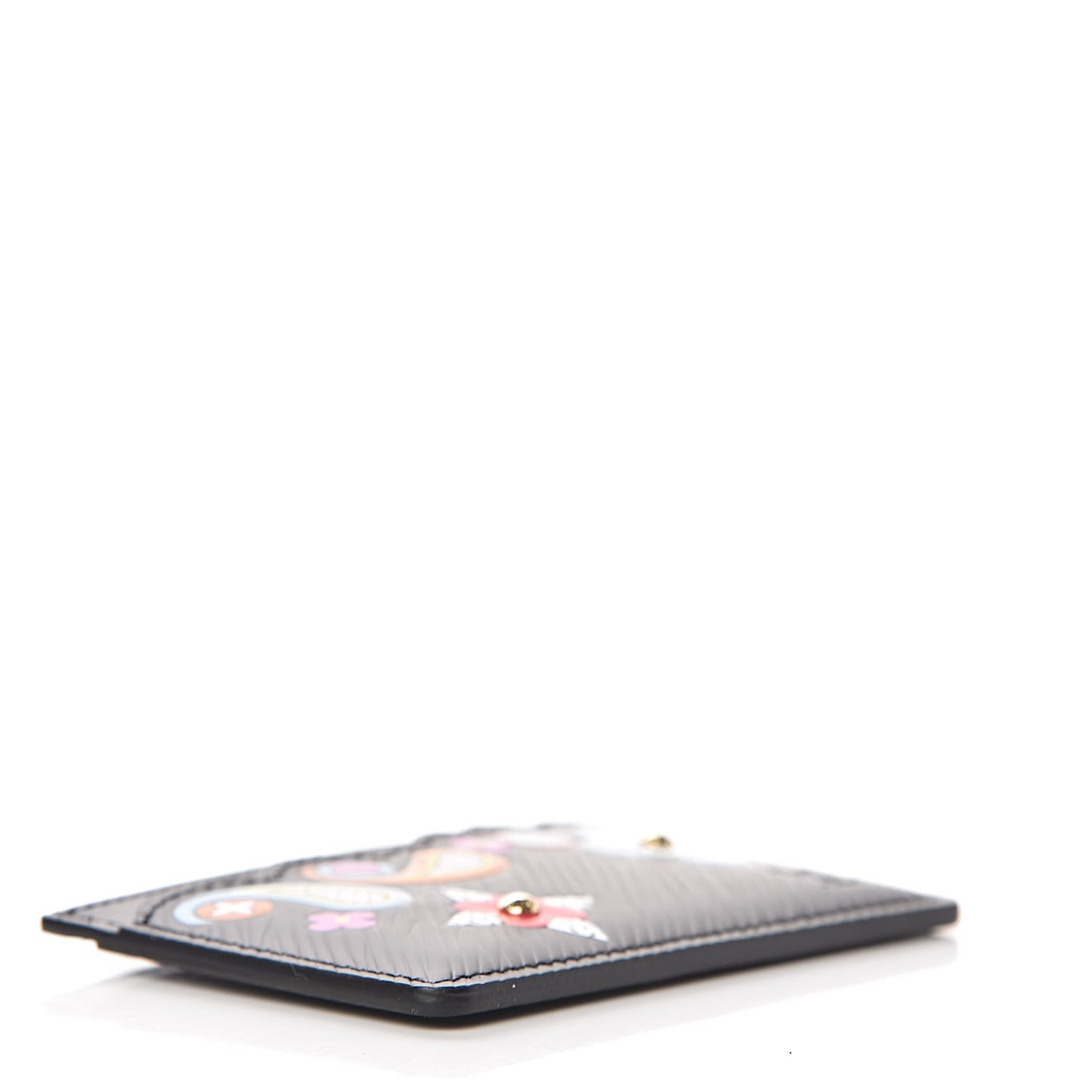 Epi Flower Remix Card Holder Black