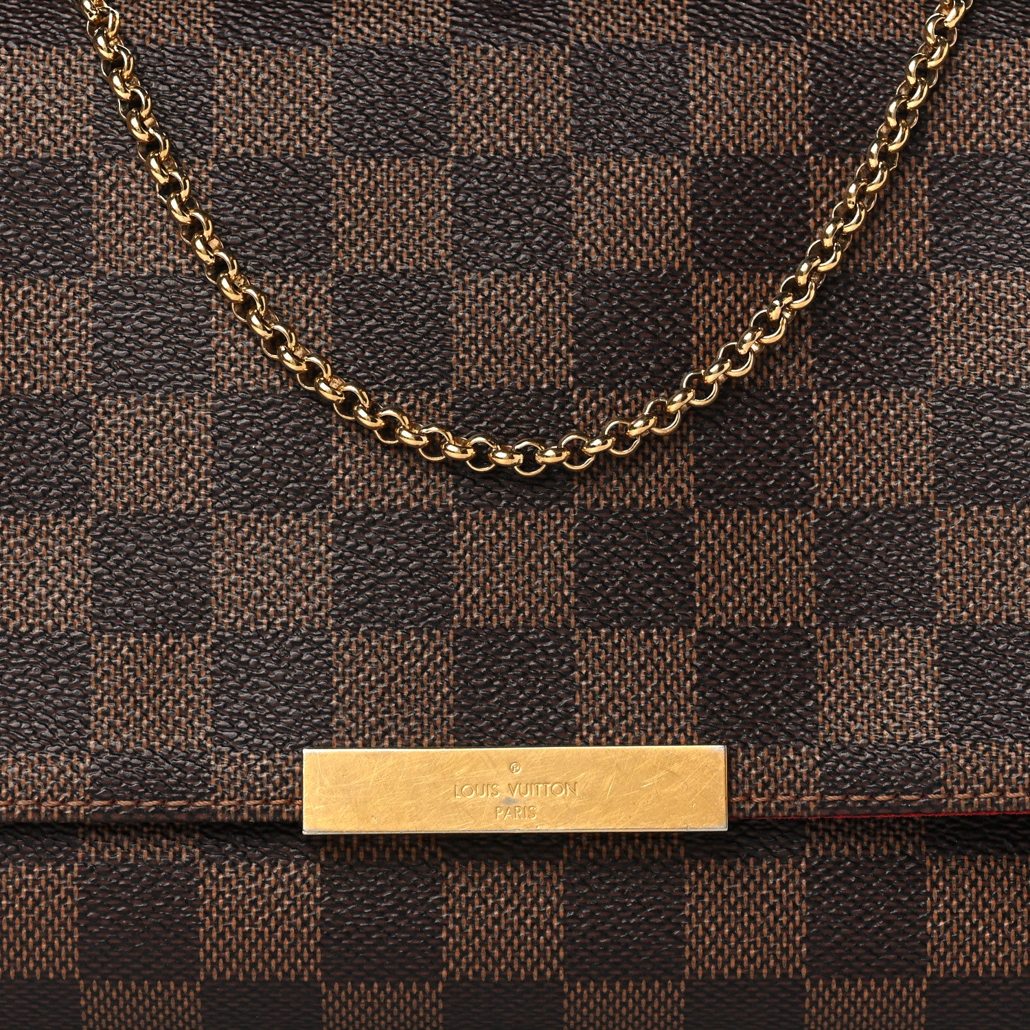 Louis Vuitton Damier Ebene Favorite MM 9 of 12