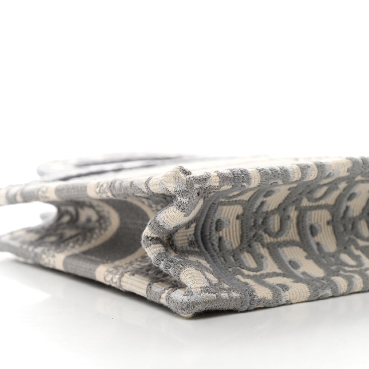 Oblique Mini Book Tote Grey Multicolor