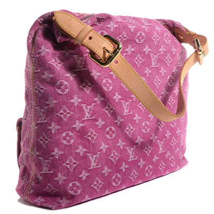 Louis Vuitton Denim Baggy GM Fuchsia 3 of 7