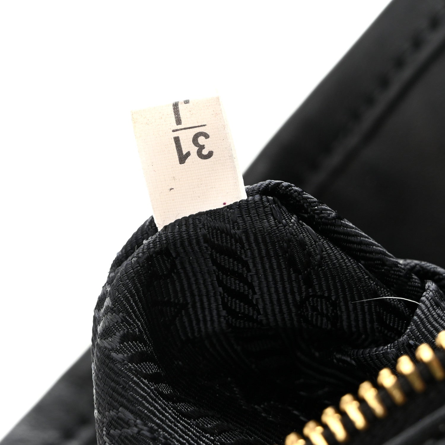 Prada Tessuto Nylon Soft Calf Tote Black 7 of 13