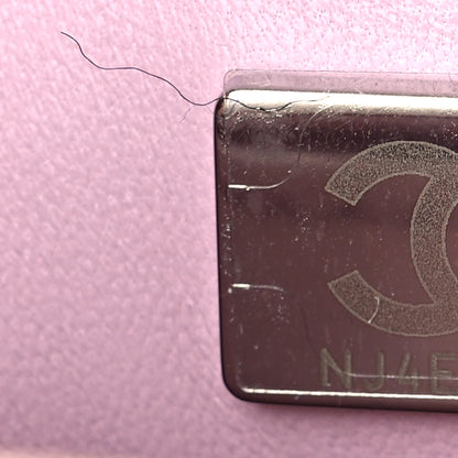 Chanel Iridescent Caviar Quilted Extra Mini Coco Handle Flap Light Pink 7 of 10
