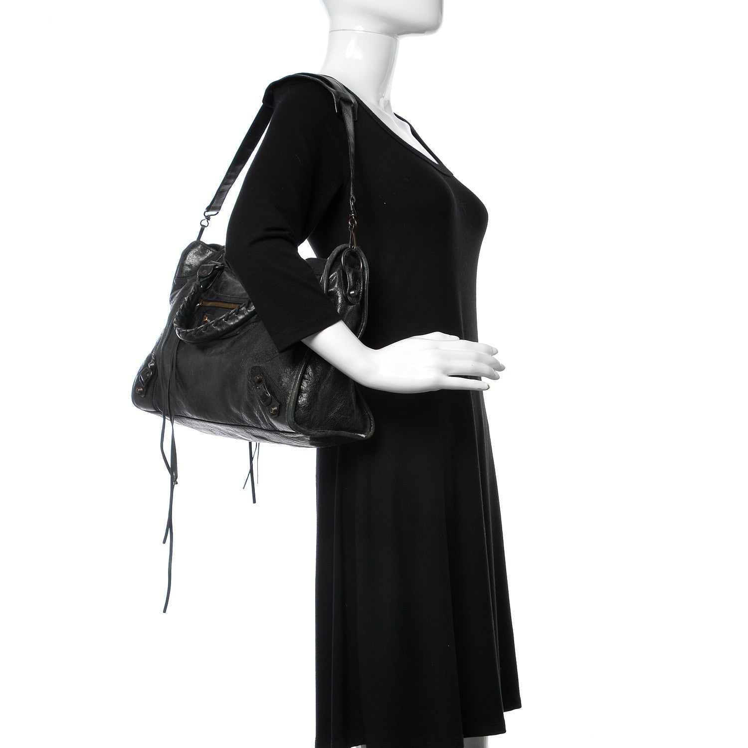 Balenciaga Agneau Classic Hardware City Black 2 of 17