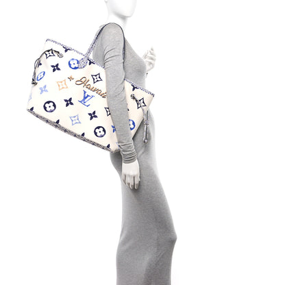 Louis Vuitton Monogram Canvas By The Pool Hawaii 2.0 Neverfull GM Blue 2 of 11