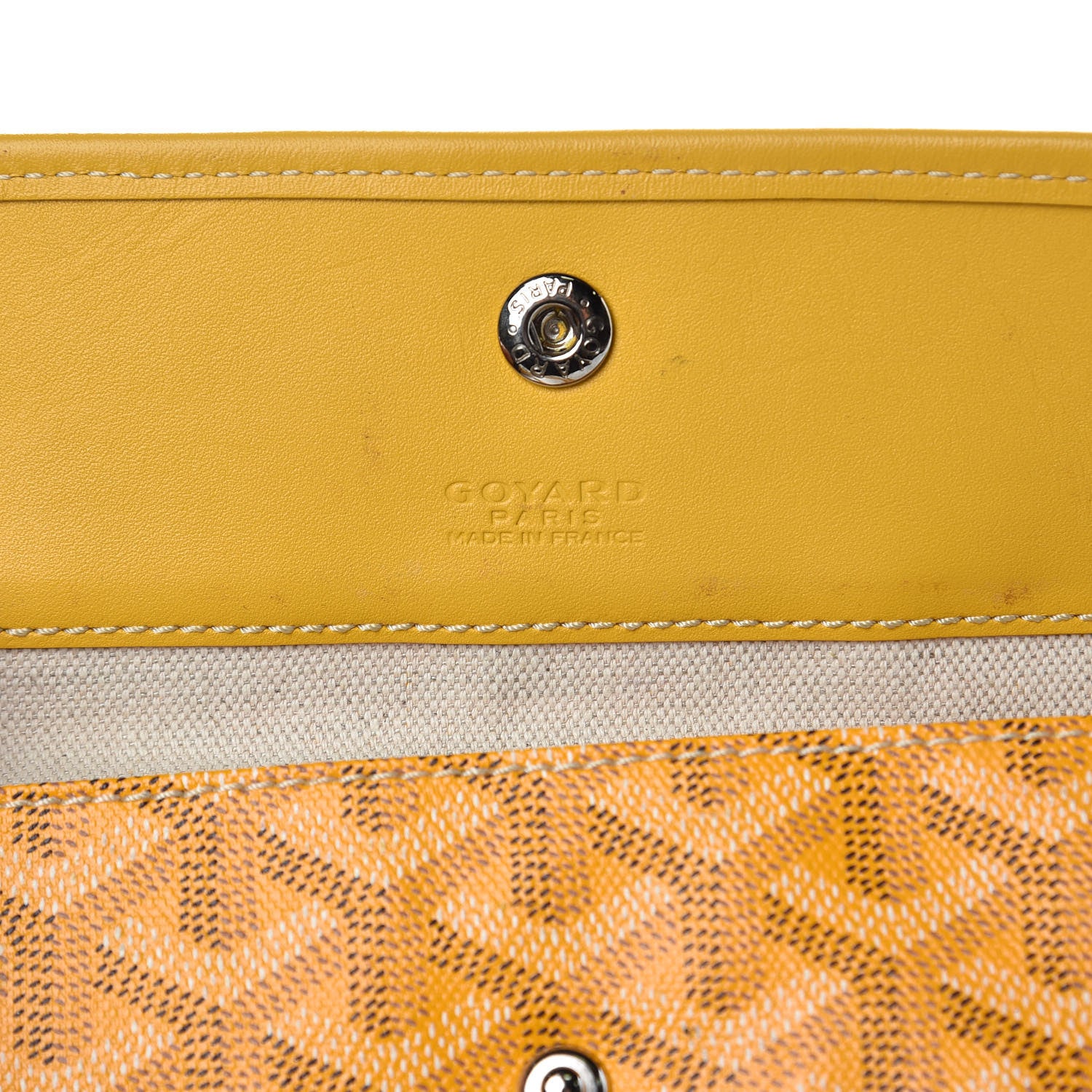Goyard Goyardine Saint Louis GM Yellow 7 of 16