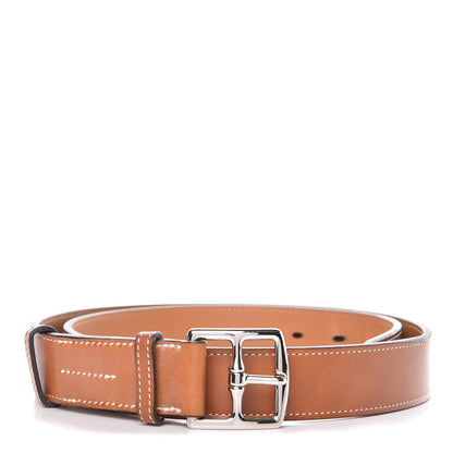 Hermes Barenia Etriviere Belt 90 Fauve 1 of 9
