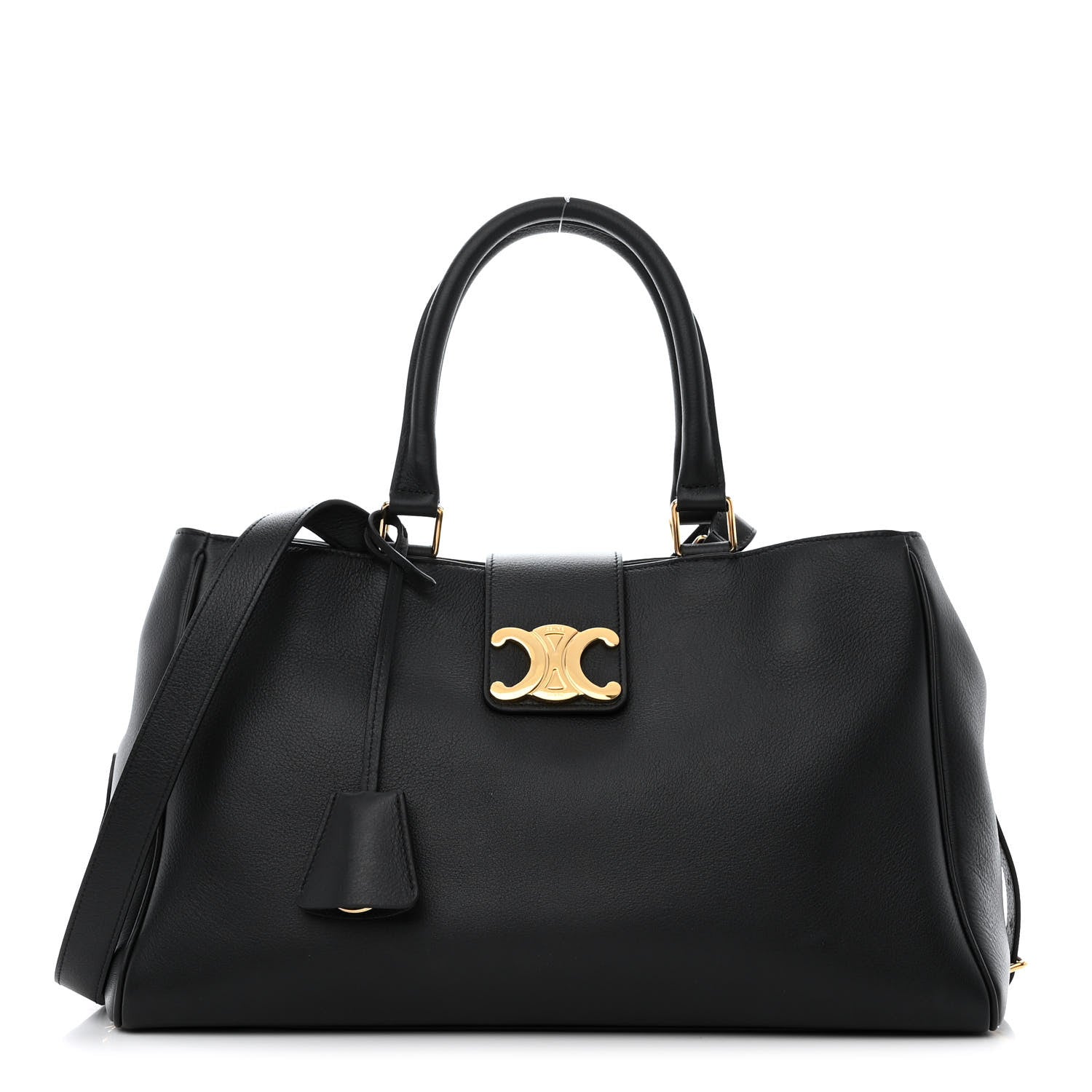 Celine Supple Calfskin Medium Appoline Black 1 of 12