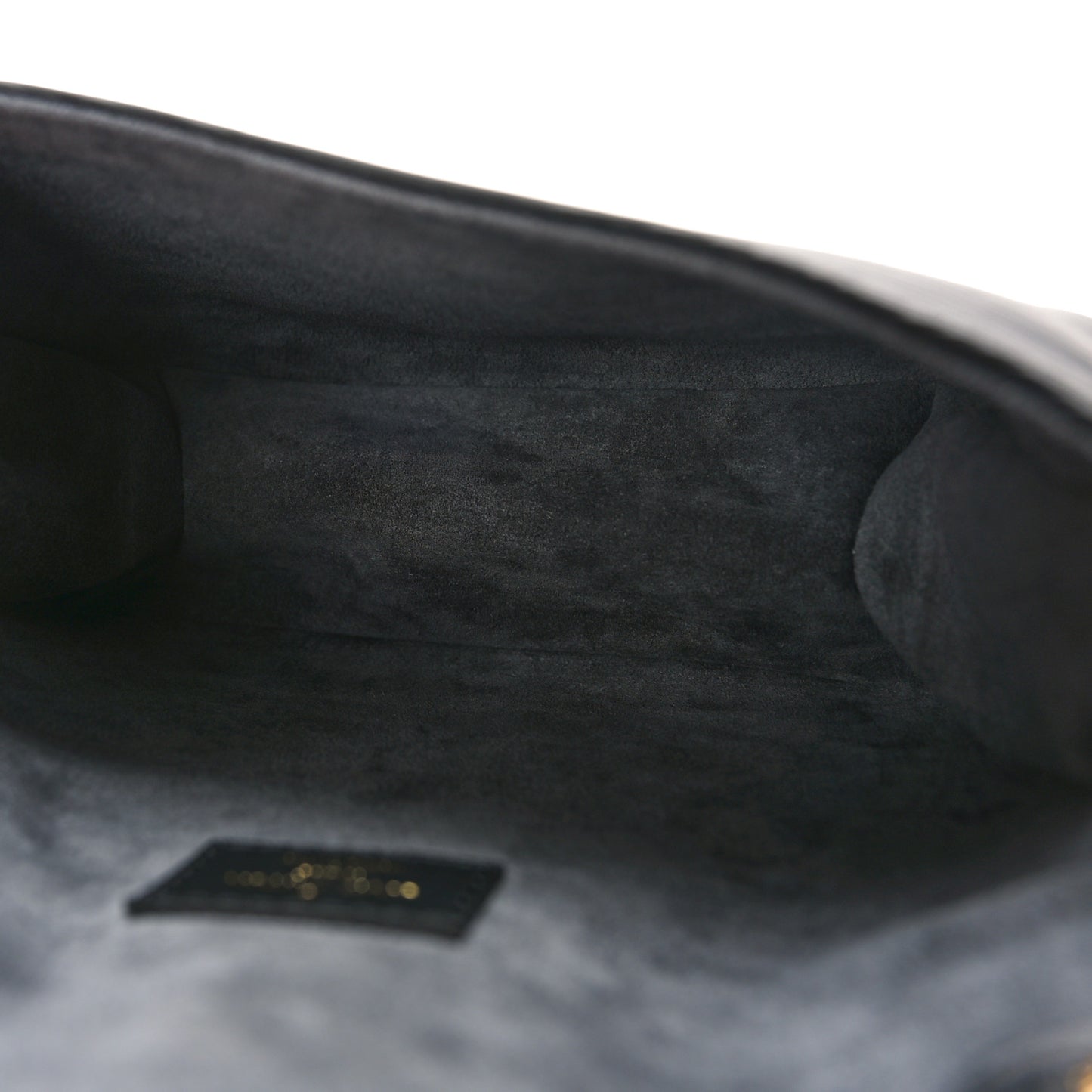 LOUIS VUITTON Epi Saumur BB Black