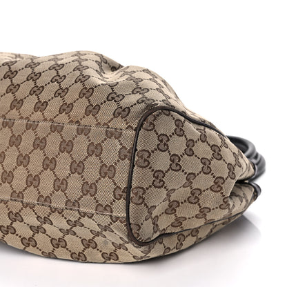 Gucci Monogram Medium Sukey Tote Dark Brown 6 of 16