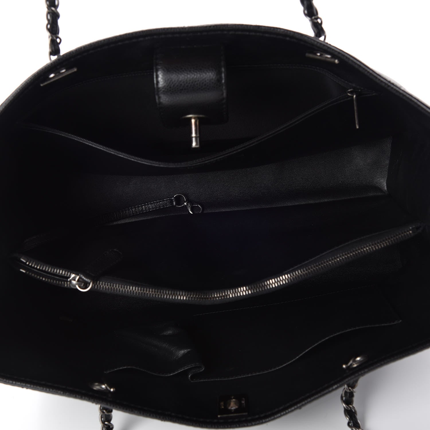 Chanel Caviar Quilted Large Be Caviar Tote Black 5 of 13