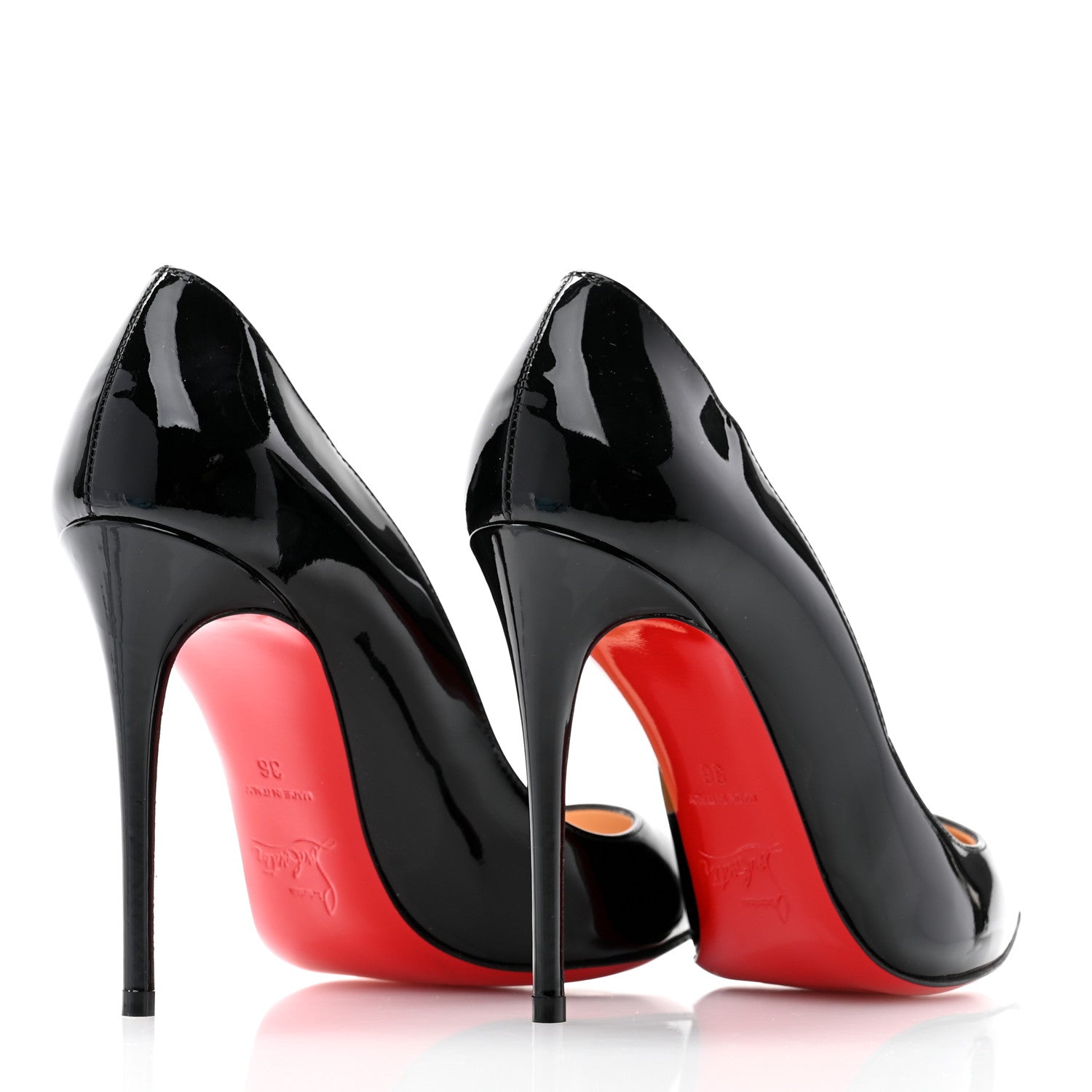 Christian Louboutin Patent So Kate 100 Pumps 36 Black 4 of 7