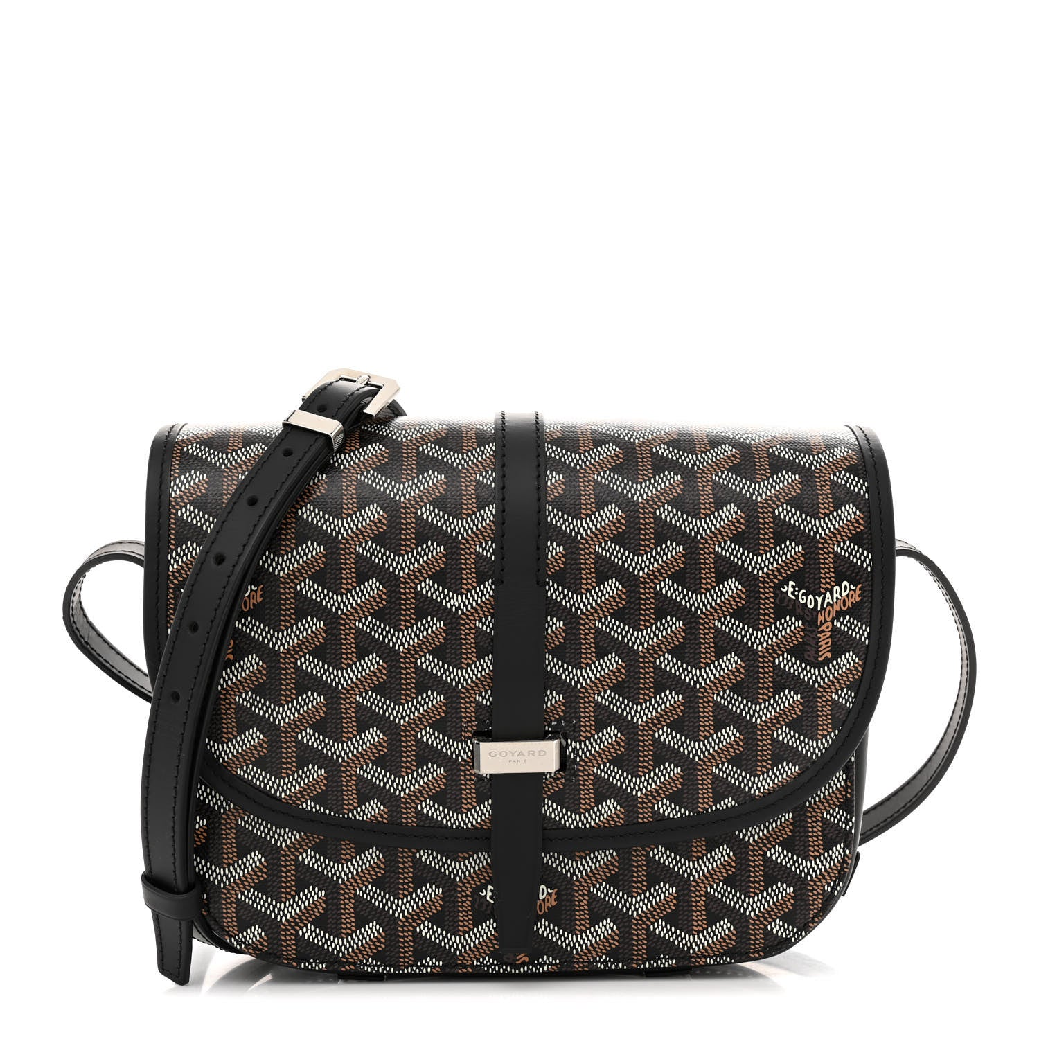 Goyard Goyardine Belvedere II PM Messenger Bag Black 1 of 11