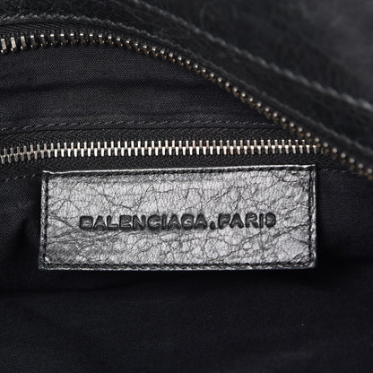 Balenciaga Agneau Giant Brogues Hardware Mid Day Black 6 of 7