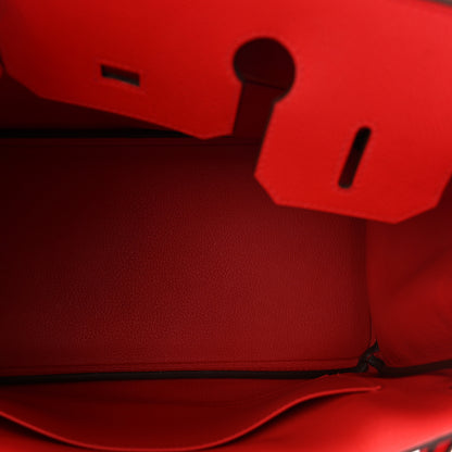 Hermes Epsom BIRKIN 30 Rouge de Coeur 5 of 10