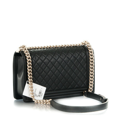 Chanel Caviar Quilted New Medium Boy Flap Black 3 of 7
