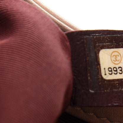 Chanel Lambskin Chevron Quilted Medium Boy Flap Beige 6 of 8