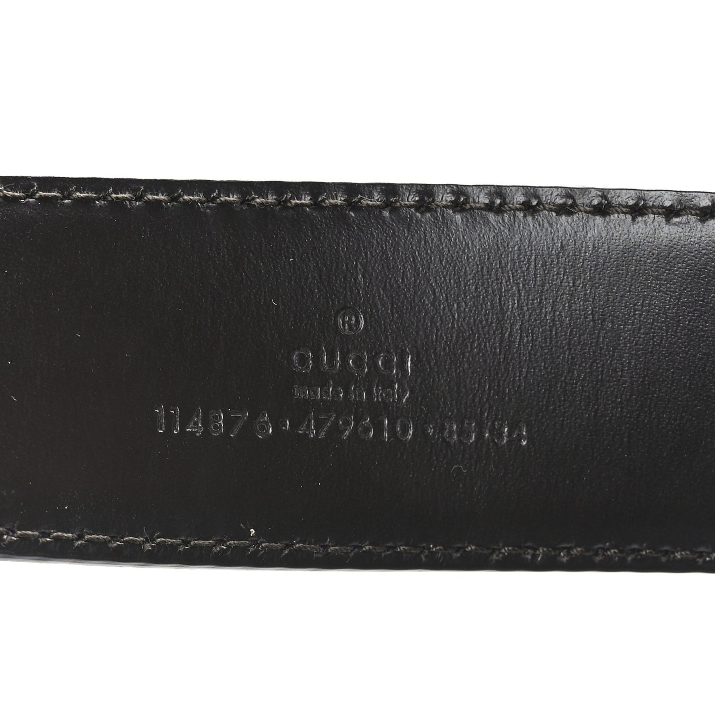 Guccissima Interlocking G 40mm Belt 85 34 Brown