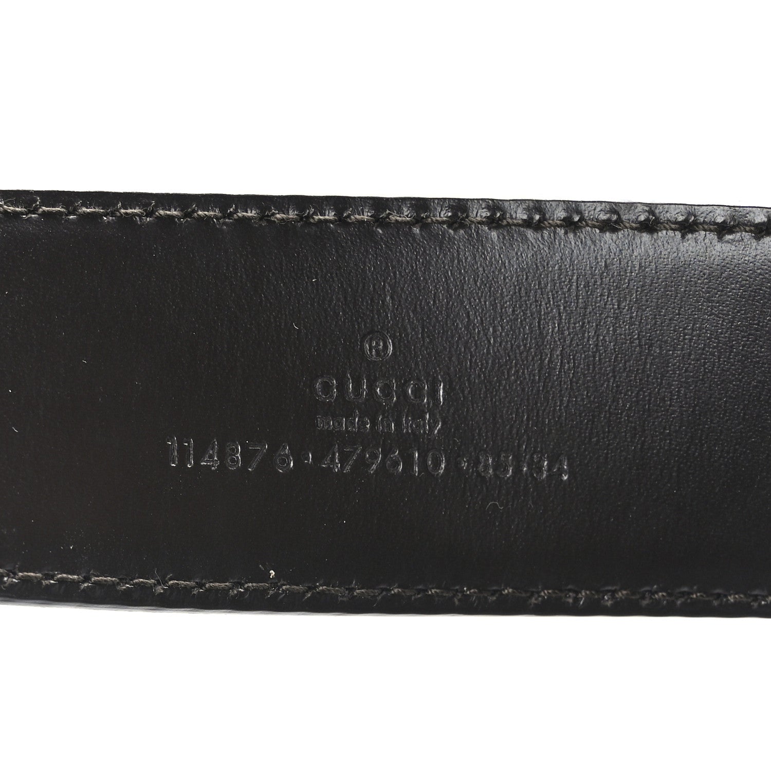 Gucci Guccissima Interlocking G 40mm Belt 85 34 Brown 3 of 5