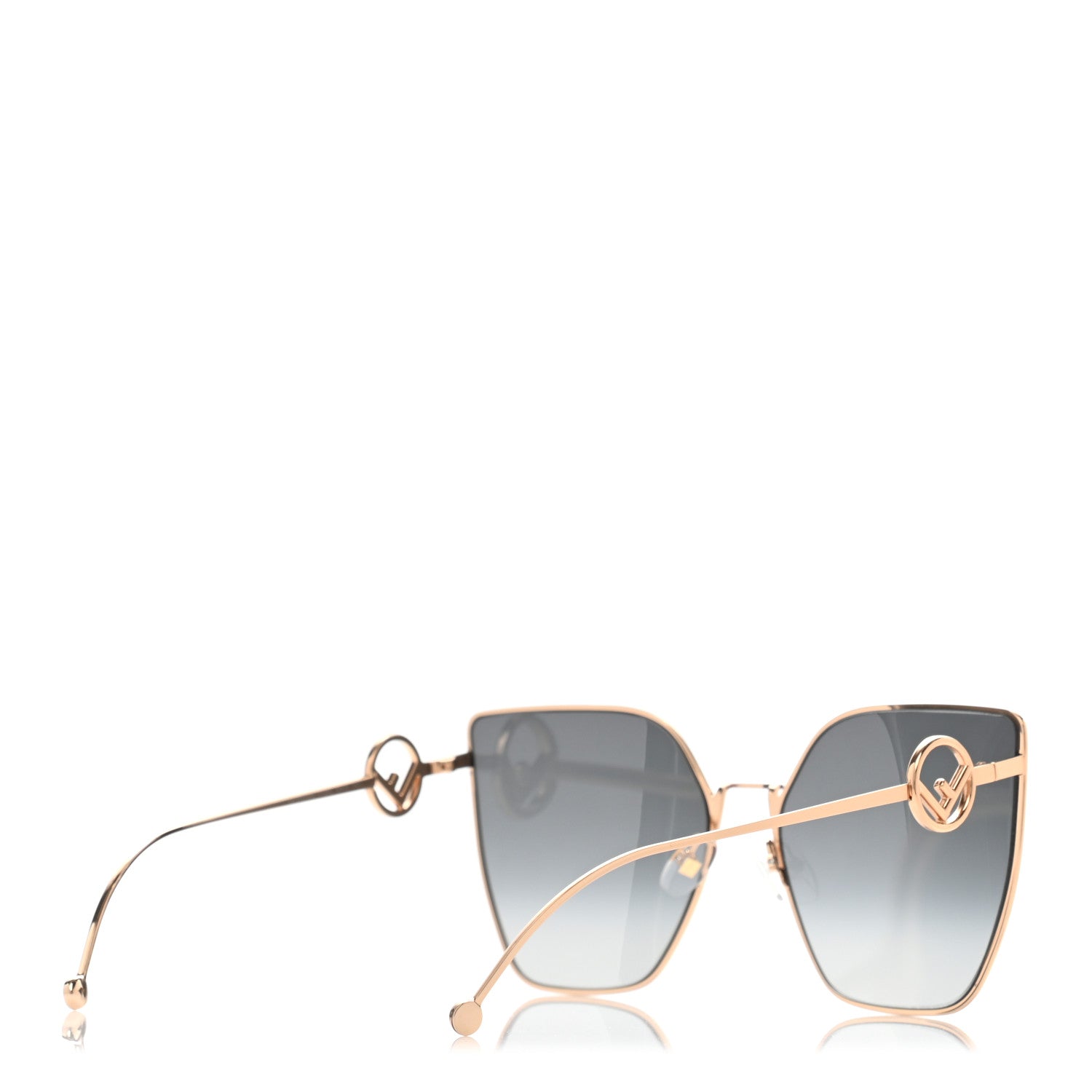 Fendi Metal F is Fendi Sunglasses FF 0323/S Gold 4 of 7