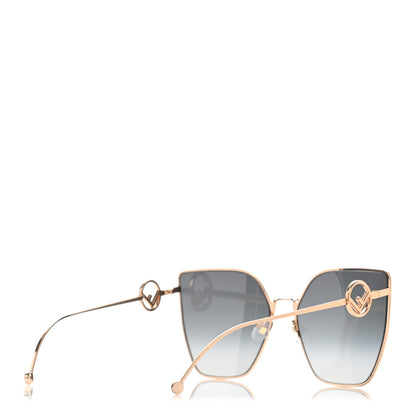 Fendi Metal F is Fendi Sunglasses FF 0323/S Gold 4 of 7
